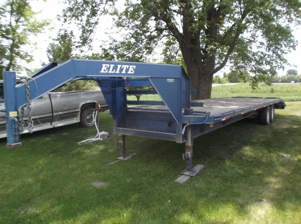 2002 Elite Gooseneck Trailer