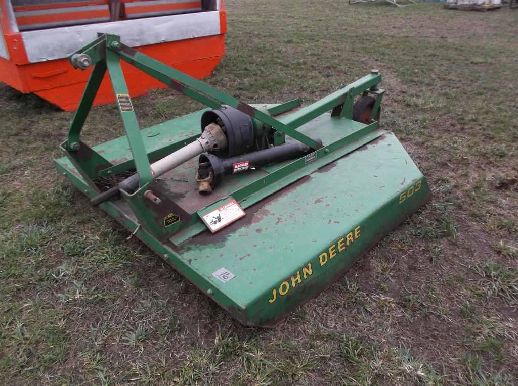 John Deere 503 Rotary Cutter