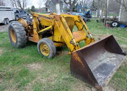 1977 Ford 545 2WD Industrial Loader Tractor