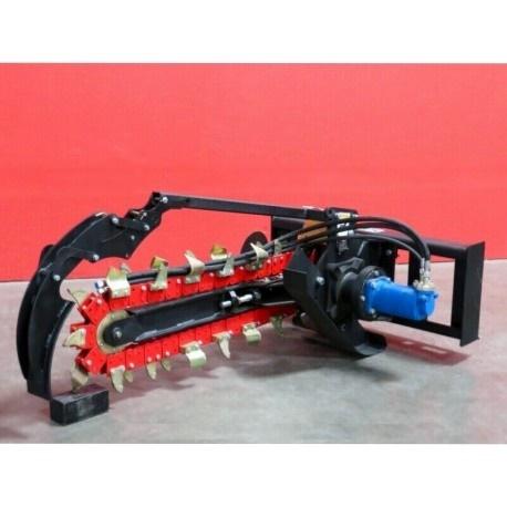 Greatbear 900/200 Hydraulic Skid Steer Trencher Attachment - New!