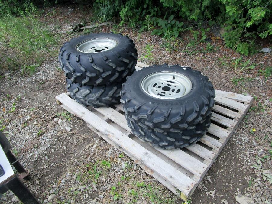 ATV Tires on Rims!