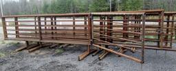 Heavy Duty 24’ Western Style Panel with Gate - New!