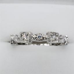 Sterling Silver Plated Cubic Zirconia Rings - New!