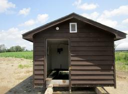 Insulated & Wired Shed!