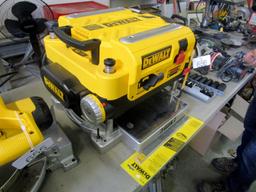 DEWALT 12" PLANER, ETC