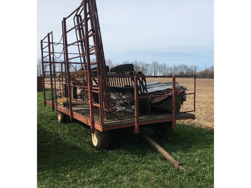 Martin Bale Thrower Wagon