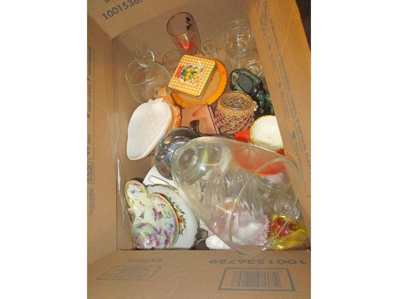 Box of Glassware