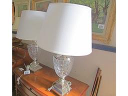 2 Crystal Lamps