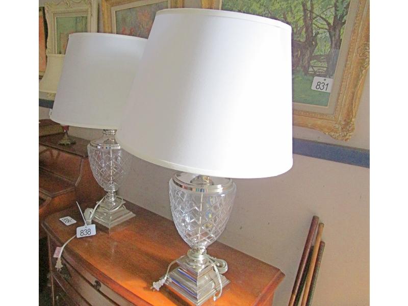 2 Crystal Lamps