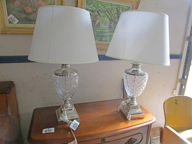 2 Crystal Lamps