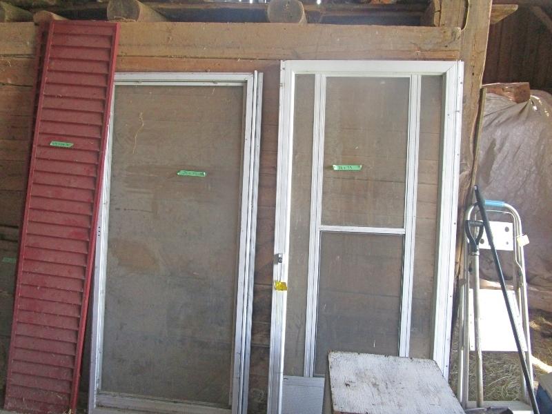 Screen Door (36"x79") & Window (34"x77")