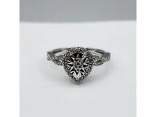 Sterling Silver 32 Diamonds (0.04ct) Ring