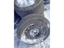 4-205/55R16 Snow Tires on 5 Bolt Rims