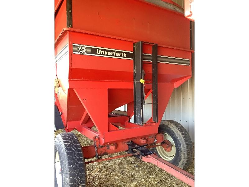 Unverferth 325 Grain Wagon With Bin Extension & Tarp