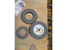 Dolly Wheels & New Tubes- MR14/15, 4.80/4.00-8