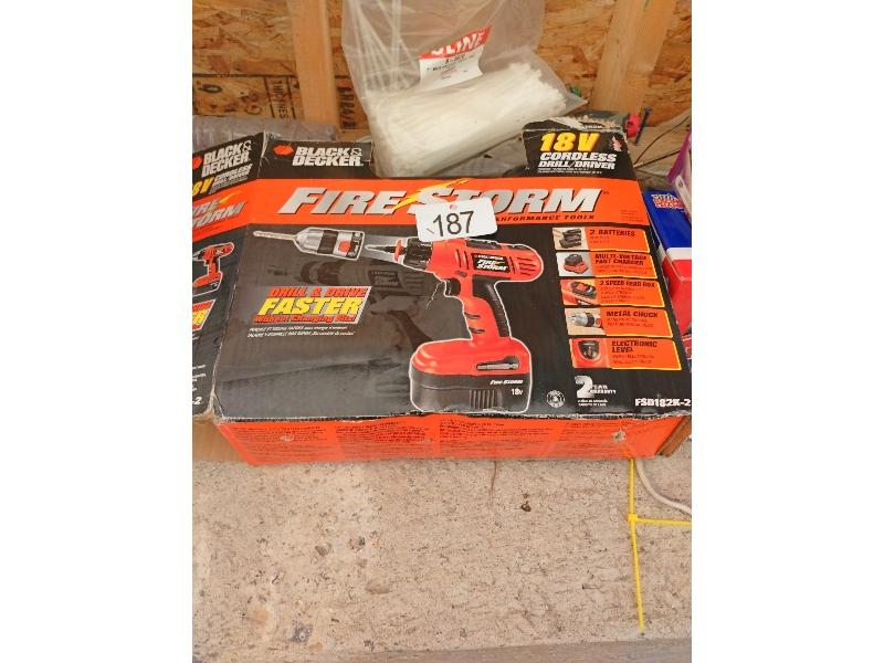 New Black & Decker 18V Drill