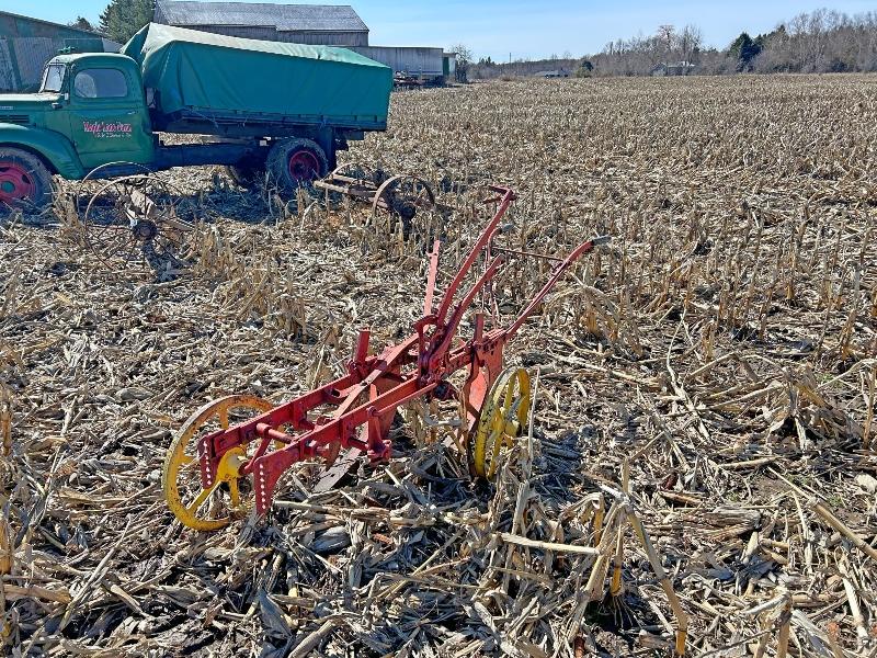 Old Oliver 2 Furrow Walking Plow