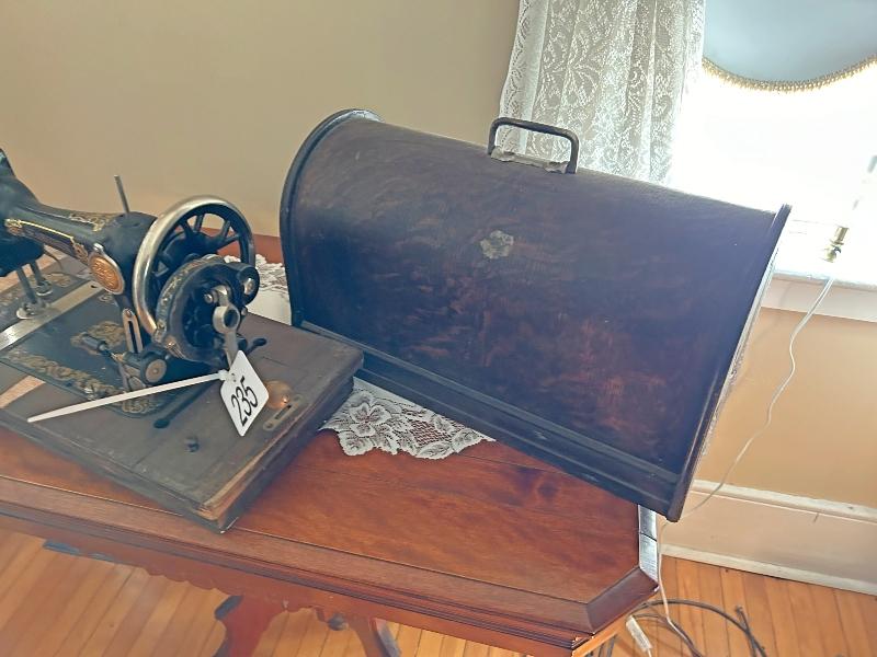 Antique Seamstress Sewing Machine