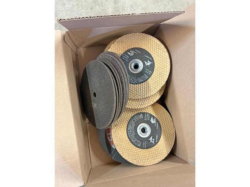 Box of New 7" Cutoff & Grinding Wheels