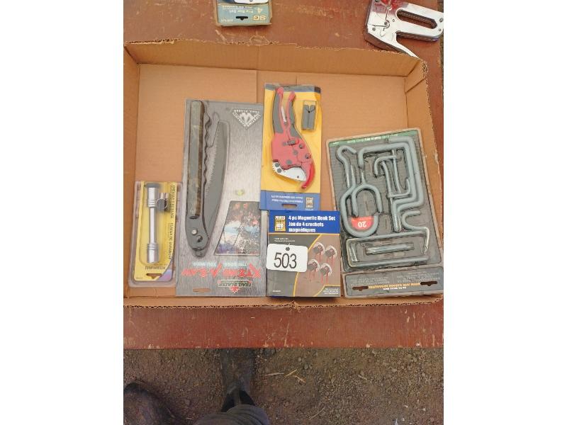 New Magnet Hook Set, Saw, Etc.