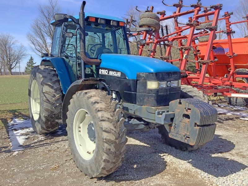 New Holland 8160 Cab MFWD Tractor