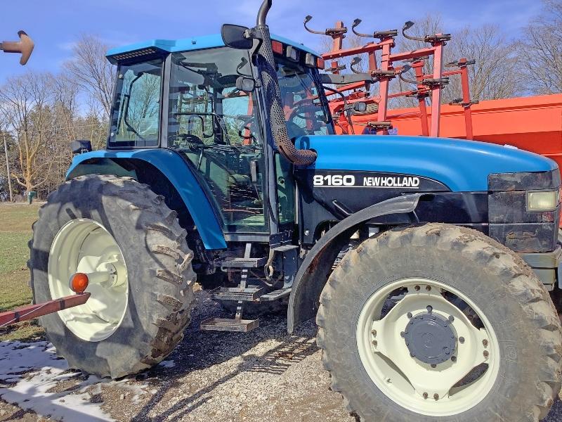 New Holland 8160 Cab MFWD Tractor