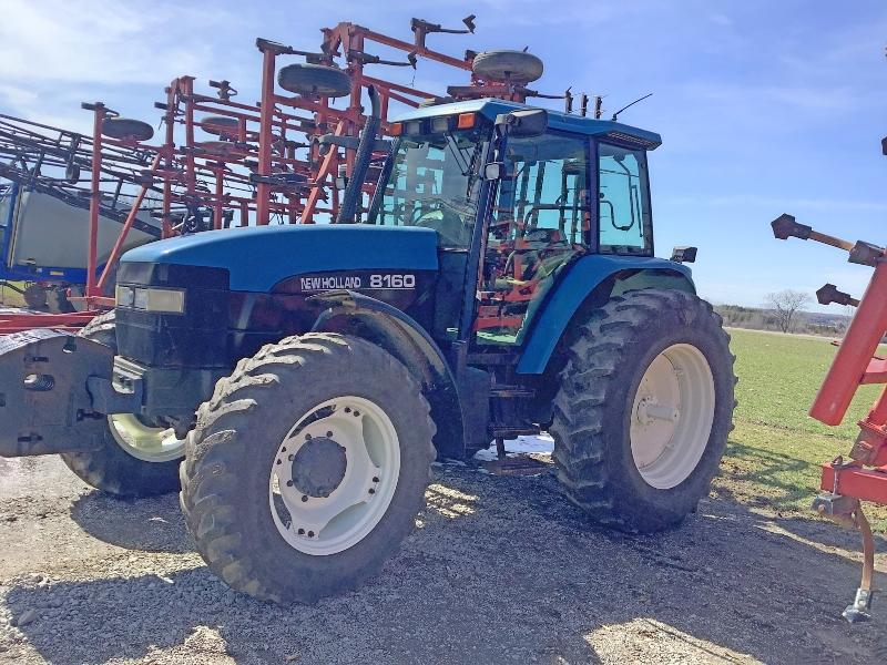 New Holland 8160 Cab MFWD Tractor