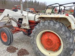 David Brown 885 Loader Tractor