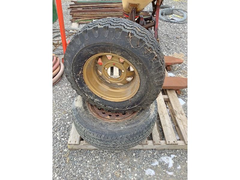 Pallet Jack & Tires on Rims