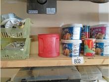 Shelf of Assorted Fasteners