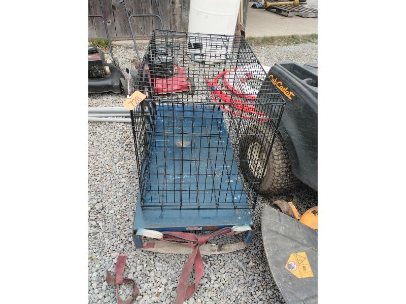 Dog Crate & Cart