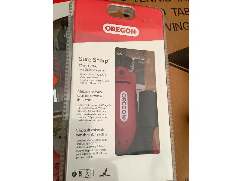 New Oregon Sure Shape 12V Electric Chainsaw Sharpener