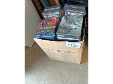 Box of DVD's