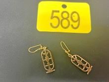 10kt Gold Earrings