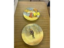 2 Royal Doulton Plates