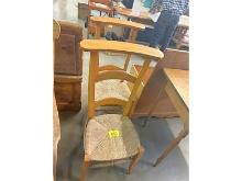 2 Cane Bottom Chairs