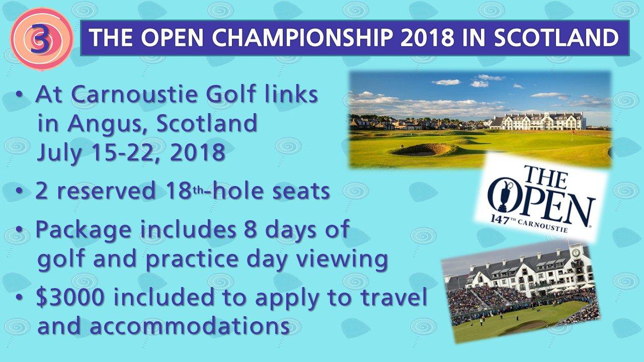 The Open Championship 2018 in Scotland