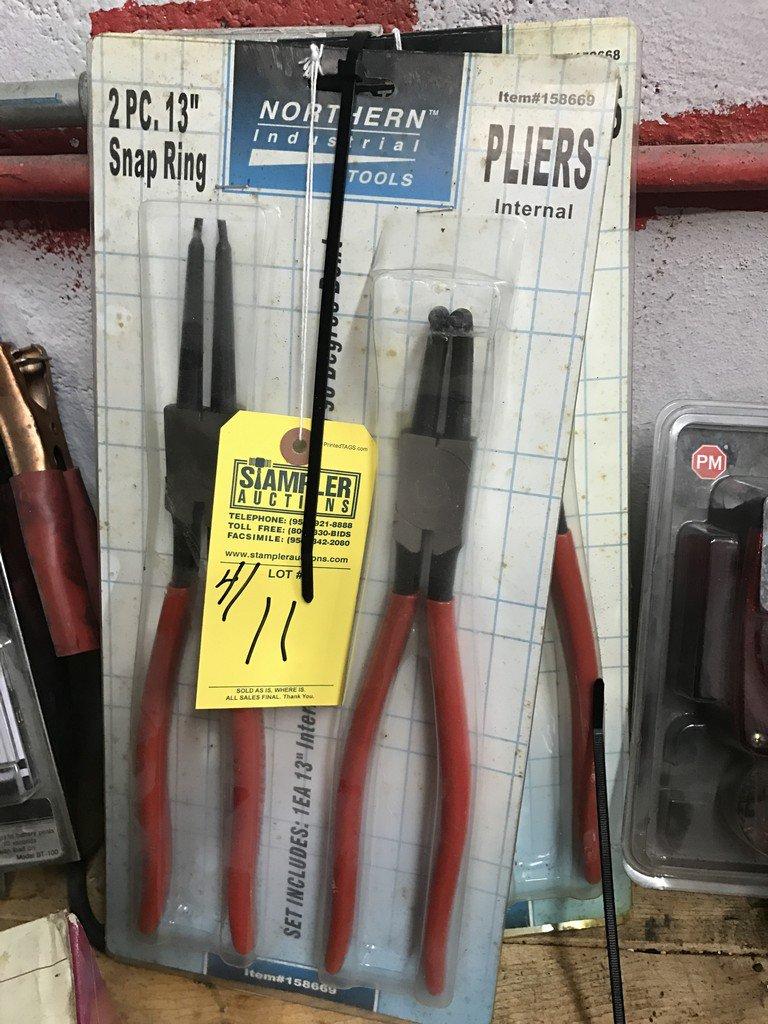 13'' SNAP RING PLIERS - 2 INTERNAL / 2 EXTERNAL (NEW IN BOX)