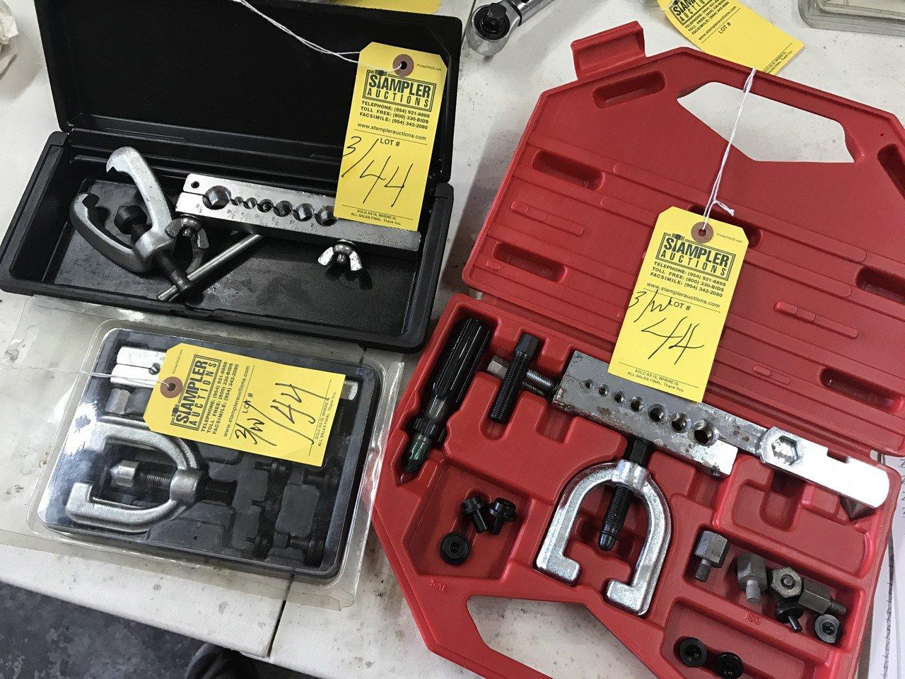 SETS FLARING TOOLS WITH CASES - PT / CRAFTSMAN / UNKNOWN