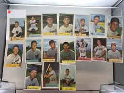 BASEBALL CARDS - 1954 BOWMAN - COMMONS - GRADE 1-4