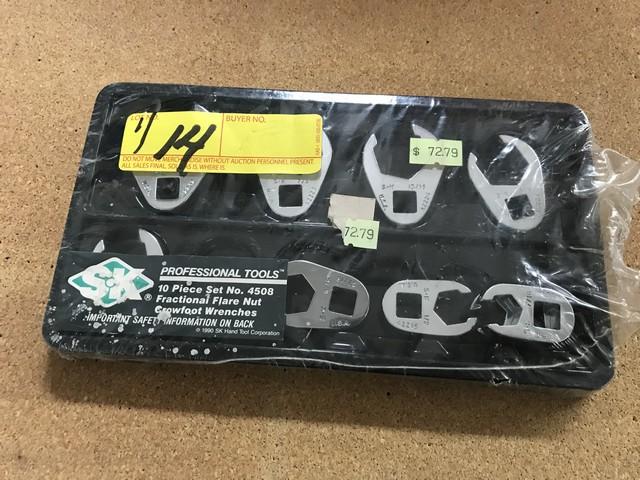 10 PIECE WRENCH SET