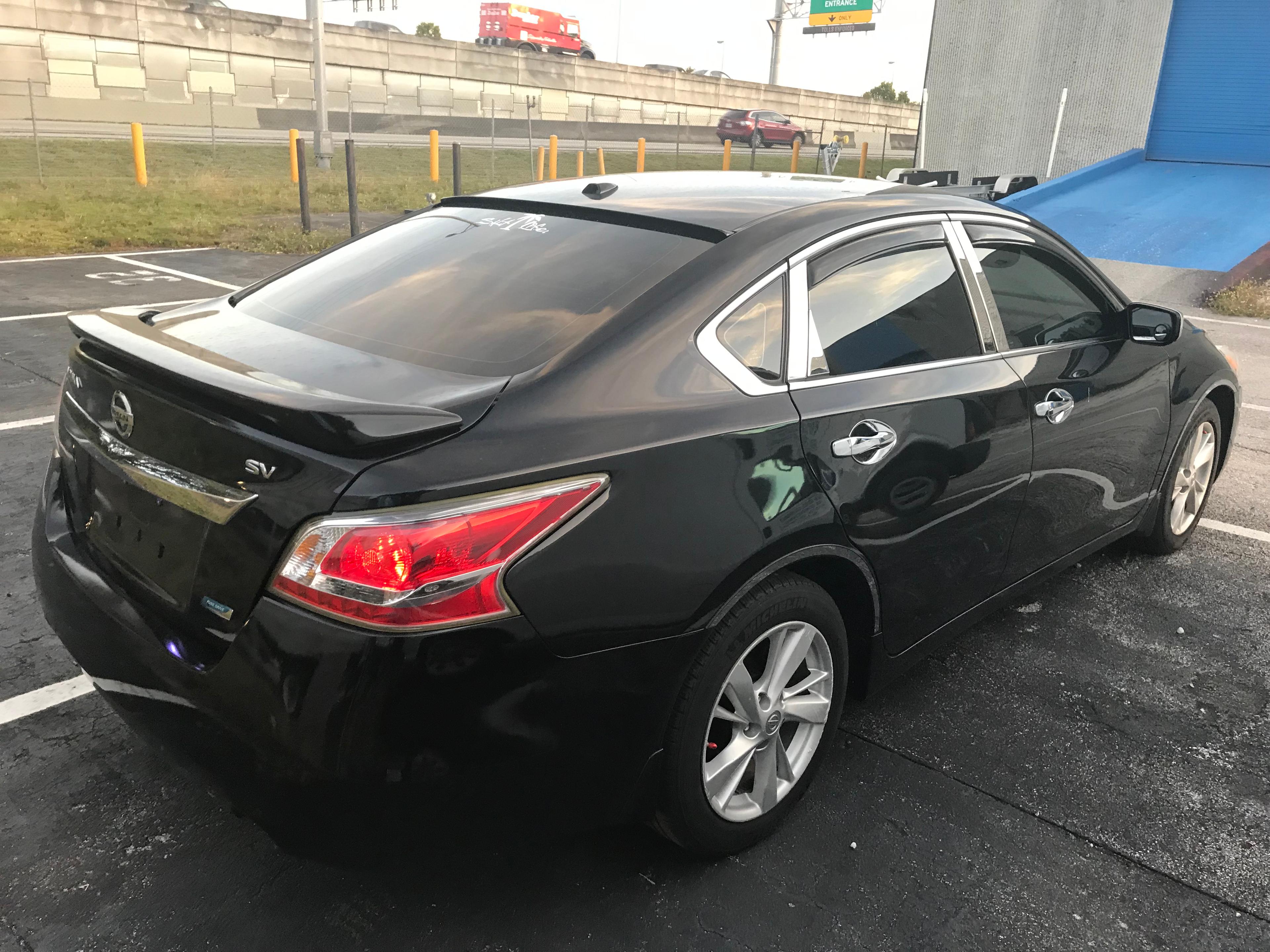 2013 NISSAN ALTIMA SV - 1N4AL3AP1DC123812 - BLACK - 47,636 MILES ON ODOMETER (REBUILT TITLE)