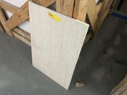 SQ.FT. - HONED VEIN CUT MARBLE - 16'' x 24'' x 7/16'' - 160 PIECES / 427.20 SQ.FT. (CRATE #45)