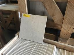 SQ.FT. - POLISHED VEIN CUT MARBLE - 12'' x 12'' x 7/16'' - 344 PIECES / 344 SQ.FT. (CRATE #130)