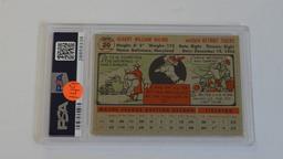 BASEBALL CARD - 1956 TOPPS #20 - AL KALINE - PSA GRADE 4.5