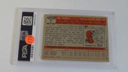 BASEBALL CARD - 1957 TOPPS #7 - LUIS APARICIO - PSA GRADE 3