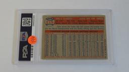 BASEBALL CARD - 1957 TOPPS #215 - ENOS SLAUGHTER - PSA GRADE 3