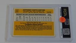 BASEBALL CARD - 1983 DONRUSS #598 - TONY GWYNN - PSA GRADE 6