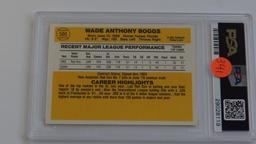 BASEBALL CARD - 1983 DONRUSS #586 - WADE BOGGS - PSA GRADE 9 MINT