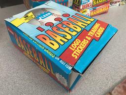 1990 FLEER BASEBALL WAX BOX